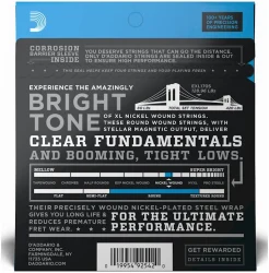 D'Addario EXL170S XL Nickel Wound Short Scale Regular Light 45/100 в Москве c доставкой