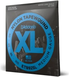 D'Addario ETB92SL XL Nylon Tapewound Super Long Scale Medium 50/105 в Москве c доставкой