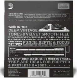 D'Addario ETB92 XL Nylon Tapewound Long Scale Medium 50/105 в Москве c доставкой