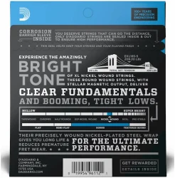 D'Addario EXL165-5 XL Nickel Wound Long Scale RL Top / Med Btm 45/135 в Москве c доставкой