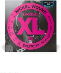 D'Addario EXL170-12 XL Nickel Wound 12-String Set Regular Light 18/100 в Москве c доставкой