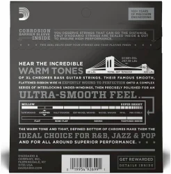 D'Addario ECB81-5SL XL Chromes Super Long Regular Light 45/132 в Москве c доставкой