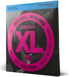 D'Addario EXL170SL XL Super Long Scale Nickel Wound Regular Light 45/100 в Москве c доставкой
