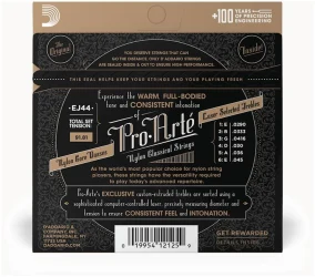 D'Addario EJ44 Pro-Arte Clear Nylon Silverplated Wound Extra Hard Tension в Москве c доставкой