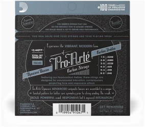 D'Addario EJ46FF Pro-Arte Silverplated Wound Fluorocarbon Hard Tension в Москве c доставкой
