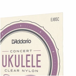 D'Addario EJ65C Ukulele Concert Clear Nylon в Москве c доставкой