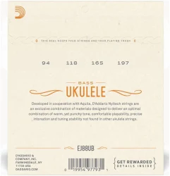 D'Addario EJ88UB Ukulele Bass NYLTECH в Москве c доставкой