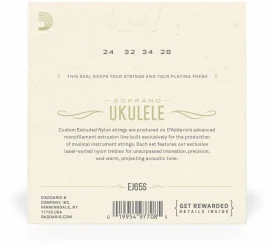 D'Addario EJ65S Ukulele Soprano Clear Nylon в Москве c доставкой