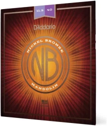 D'Addario NBM11540 Mandolin Nickel Bronze Custom Medium 11.5/40 в Москве c доставкой