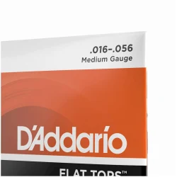 D'Addario EFT13 Resophonic Flat Tops Phosphor Bronze Medium 16/56 в Москве c доставкой