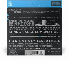 D'Addario EXL115BT XL Nickel Wound Balanced Tension Medium 11/50 в Москве c доставкой