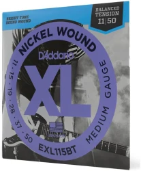 D'Addario EXL115BT XL Nickel Wound Balanced Tension Medium 11/50 в Москве c доставкой