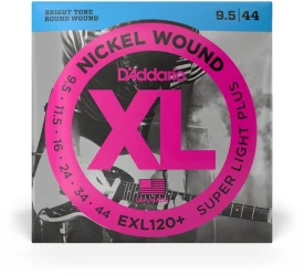 D'Addario EXL120+ XL Nickel Wound Super Light Plus в Москве c доставкой