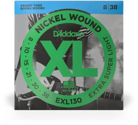 D'Addario EXL130 XL Nickel Wound Extra Super Light 8/38 в Москве c доставкой
