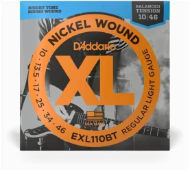 D'Addario EXL110BT Nickel Wound Regular Light 10/46 в Москве c доставкой