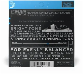 D'Addario EXL110BT Nickel Wound Regular Light 10/46 в Москве c доставкой