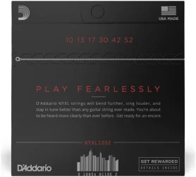 D'Addario NYXL1052 NYXL Electric 10/52 в Москве c доставкой