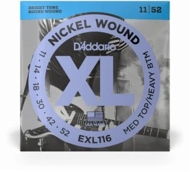 D'Addario EXL116 XL Nickel Wound Medium/Heavy 11/52 в Москве c доставкой