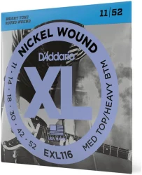 D'Addario EXL116 XL Nickel Wound Medium/Heavy 11/52 в Москве c доставкой