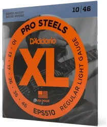 D'Addario EPS510 XL PRO Steels Regular Light 10/46 в Москве c доставкой