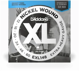 D'Addario EXL148 XL Nickel Wound Extra Heavy 12/60 в Москве c доставкой