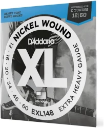 D'Addario EXL148 XL Nickel Wound Extra Heavy 12/60 в Москве c доставкой