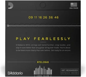 D'Addario NYXL0946 NYXL Electric 09/46 в Москве c доставкой