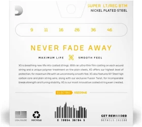D'Addario XSE0946 XS Nickel Plated Steel 09/46 в Москве c доставкой