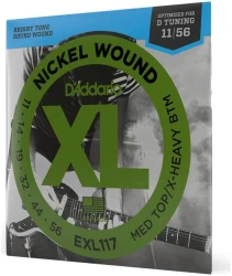 D'Addario EXL117 Nickel Wound Medium/X-Heavy 11/56 в Москве c доставкой