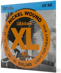 D'Addario EXL140 XL Nickel Wound Light/Heavy 10/52 в Москве c доставкой