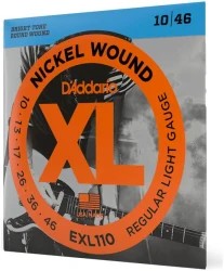 D'Addario EXL110 XL Nickel Wound Regular Light 10/46 в Москве c доставкой