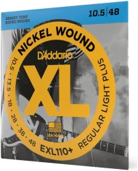 D'Addario EXL110+ XL Nickel Wound Regular Light 10.5/48 в Москве c доставкой