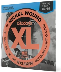 D'Addario EXL110W XL Nickel Wound Regular Light 10/46 в Москве c доставкой