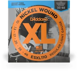 D'Addario ESXL110 XL Nickel Wound Regular Light 10/46 в Москве c доставкой