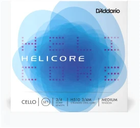 D'Addario H510 3/4M Cello Helicore Medium в Москве c доставкой