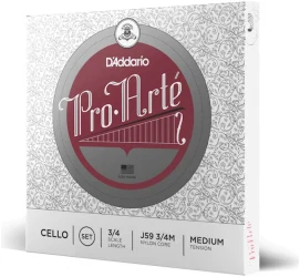D'Addario J59 3/4M Cello Pro-Arte Nylon Core Medium в Москве c доставкой