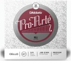 D'Addario J59 3/4M Cello Pro-Arte Nylon Core Medium в Москве c доставкой