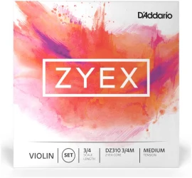D'Addario DZ310 3/4M Violin ZYEX Medium Tension в Москве c доставкой