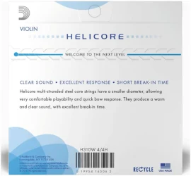 D'Addario H310W 4/4H Violin Helicore Heavy Tension в Москве c доставкой