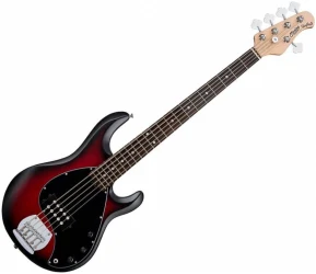 Sterling StingRay5 HH Ruby Red Burst в Москве c доставкой