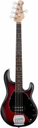 Sterling StingRay5 HH Ruby Red Burst в Москве c доставкой