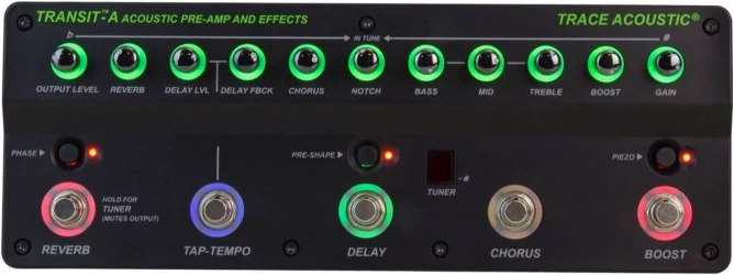 Peavey Trace Acoustic Transit A Acoustic Pre-amp & Effects Pedal в Москве c доставкой