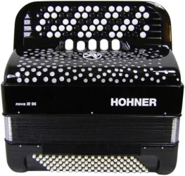 Hohner Nova III 96 black в Москве c доставкой