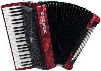 Hohner Bravo III 120 red в Москве c доставкой