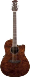 Ovation CS24P-NBM Celebrity Standard Plus Mid Cutaway Nutmeg Burled Maple в Москве c доставкой