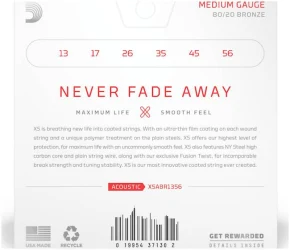 D'Addario XSABR 1356 Medium Coated Acoustic в Москве c доставкой