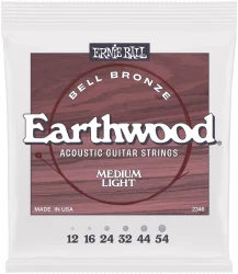 Ernie Ball 2346 John Mayer Earthwood Bell Bronze Medium Light 12-54 в Москве c доставкой