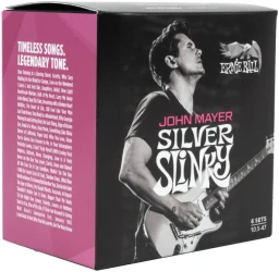 Ernie Ball 3817 John Mayer Silver Slinky Nickel Wound 10.5-47 (pack 6) в Москве c доставкой