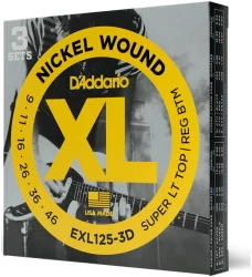 D'Addario EXL125 3D в Москве c доставкой