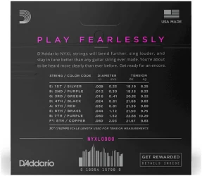 D'Addario NYXL0980 в Москве c доставкой